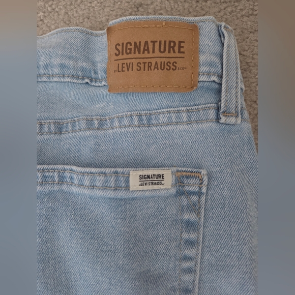 Signature Levi Strauss Heritage Easy Straight Jeans Size 18 - Picture 8 of 8